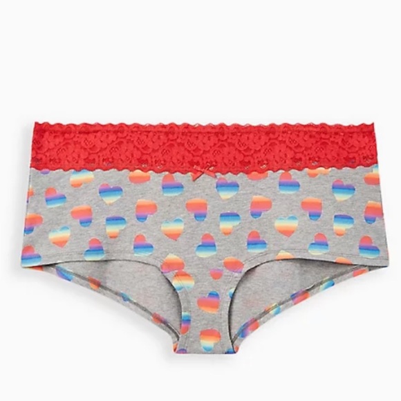 torrid Other - NWT TORRID Tie Dye Hearts Cotton Boyshort Panty
